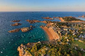 Illustration - Aerial View of France