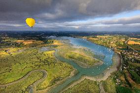 Illustration - Aerial View of France