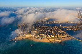 Illustration - Aerial View of France