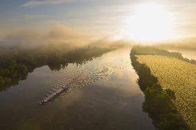 Illustration - Aerial View of France