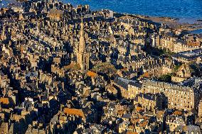 Illustration - Aerial View of France