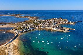 Illustration - Aerial View of France