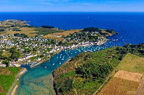 Illustration - Aerial View of France