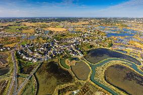 Illustration - Aerial View of France
