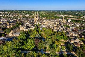 Illustration - Aerial View of France
