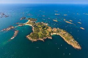 Illustration - Aerial View of France