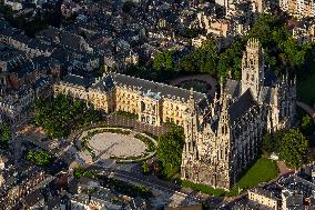 Illustration - Aerial View of France