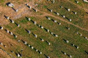 Illustration - Aerial View of France