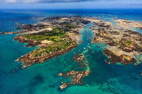 Illustration - Aerial View of France