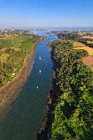 Illustration - Aerial View of France