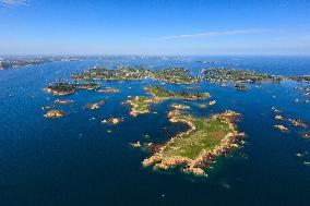 Illustration - Aerial View of France