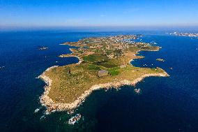 Illustration - Aerial View of France
