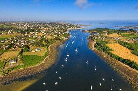 Illustration - Aerial View of France