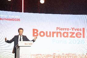 Pierre-Yves Bournazel launch of his mayoral election campaign for the city of Paris AJ