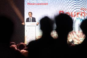 Pierre-Yves Bournazel launch of his mayoral election campaign for the city of Paris AJ