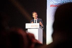 Pierre-Yves Bournazel launch of his mayoral election campaign for the city of Paris AJ