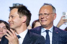 Pierre-Yves Bournazel launch of his mayoral election campaign for the city of Paris AJ