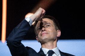Pierre-Yves Bournazel launch of his mayoral election campaign for the city of Paris AJ
