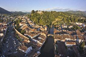 Illustration - Aerial View of France