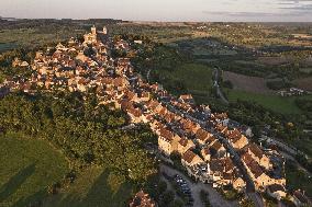 Illustration - Aerial View of France
