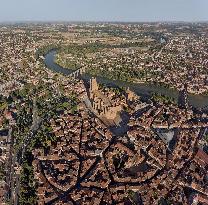 Illustration - Aerial View of France