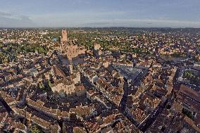 Illustration - Aerial View of France