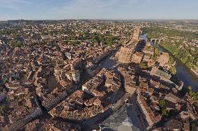 Illustration - Aerial View of France