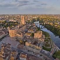Illustration - Aerial View of France