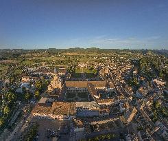 Illustration - Aerial View of France