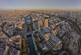Illustration - Aerial View of France