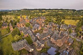 Illustration - Aerial View of France