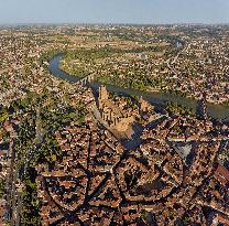Illustration - Aerial View of France
