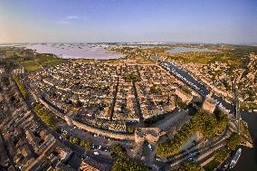 Illustration - Aerial View of France