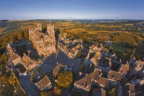 Illustration - Aerial View of France