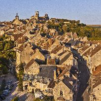 Illustration - Aerial View of France