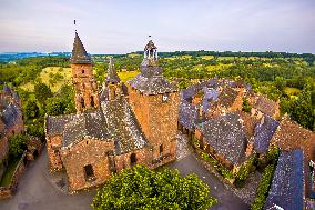 Illustration - Aerial View of France