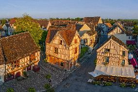 Illustration - Aerial View of France