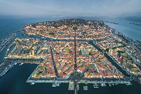 Illustration - Aerial View of France