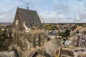 Illustration - Aerial View of France