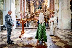 Royal Couple Visit To Prague - Day 2