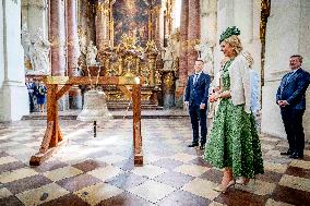Royal Couple Visit To Prague - Day 2