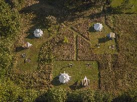 Illustration - Aerial View of France