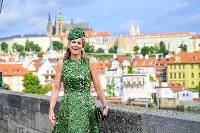 Royal Couple Visit To Prague - Day 2