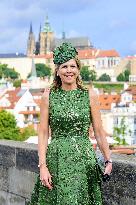 Royal Couple Visit To Prague - Day 2