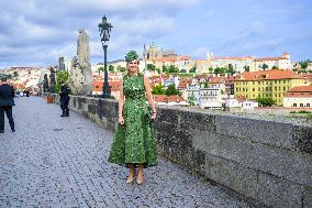 Royal Couple Visit To Prague - Day 2