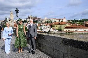 Royal Couple Visit To Prague - Day 2