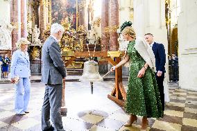Royal Couple Visit To Prague - Day 2