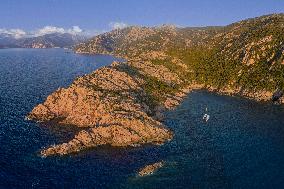 Illustration - Aerial View of France