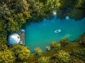 Illustration - Aerial View of France