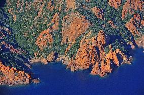 Illustration - Aerial View of France